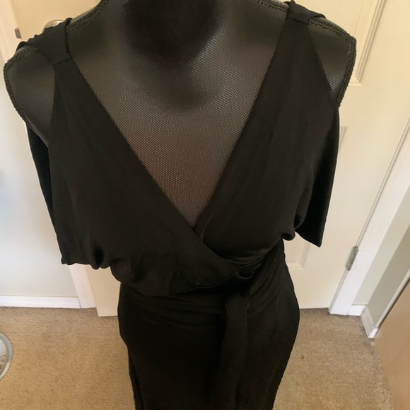 Diane vonFurstenberg Black Wrap Dress - Picture 8 of 10